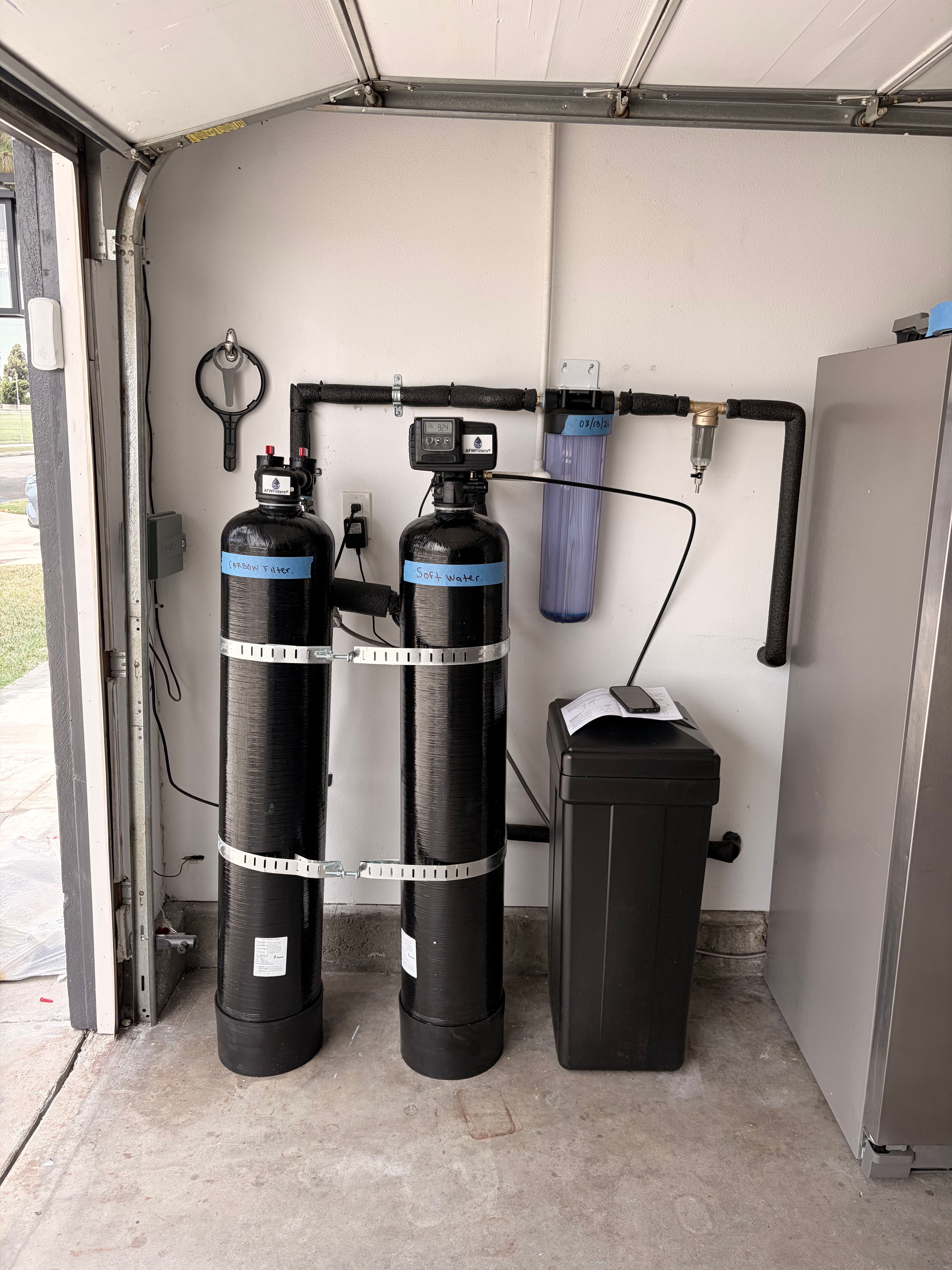 Project Water Softener and Filter System Installation in Cerritos image