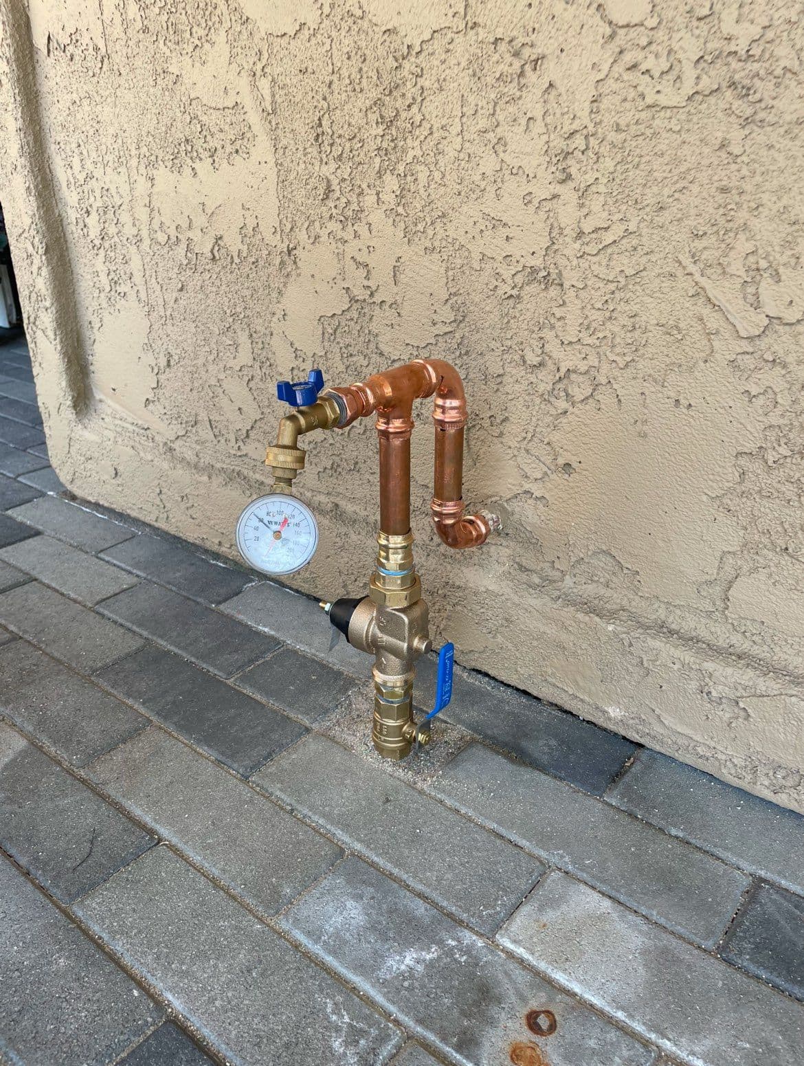 Project Outdoor Water Supply Setup in Irvine CA image