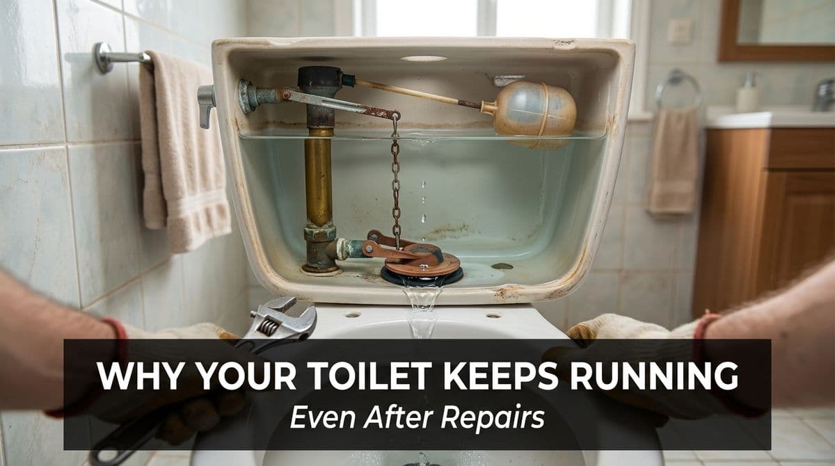 Why Your Toilet Keeps Running Even After Repairs image